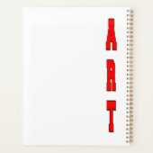 Kunst Planner (Achterkant)