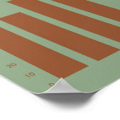 Kunst Pop statistieken Poster (Hoek)