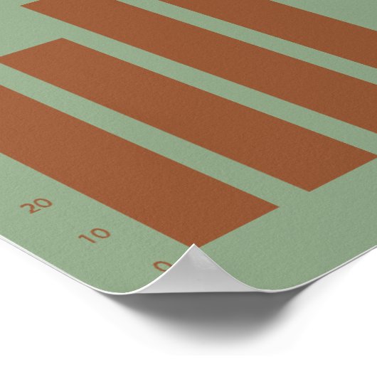 Kunst Pop statistieken Poster (Hoek)