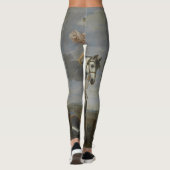 Kunst Portret leggings (Achterkant)