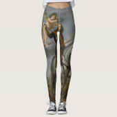 Kunst Portret leggings (Voorkant)