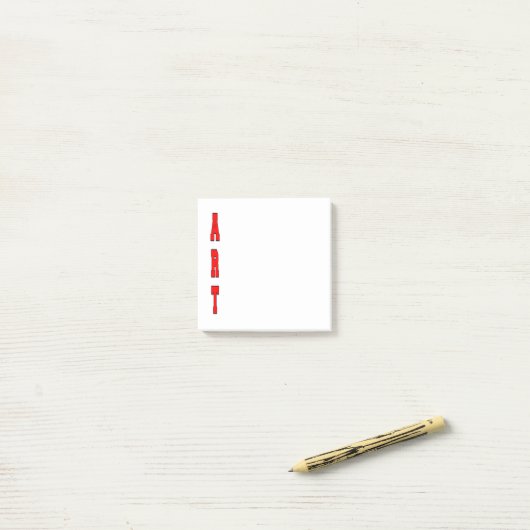 Kunst Post-it® Notes (Op bureau)