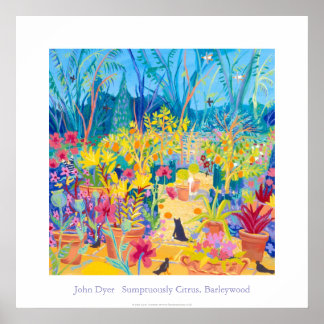 Kunst Poster: Alan Titchmarsh Barleywood Garden. Poster