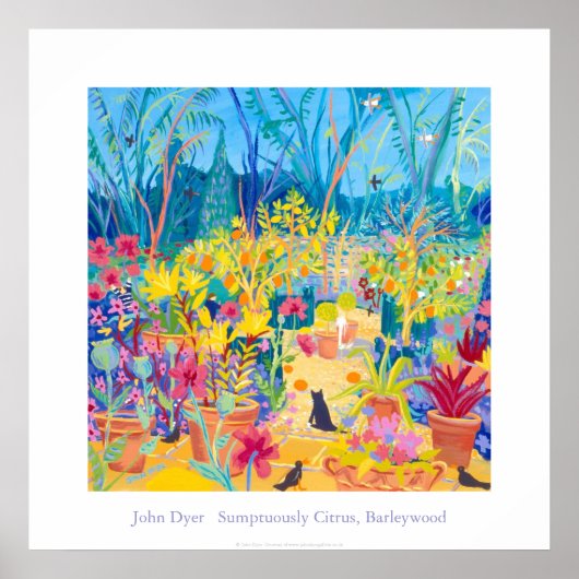 Kunst Poster: Alan Titchmarsh Barleywood Garden. Poster (Voorkant)