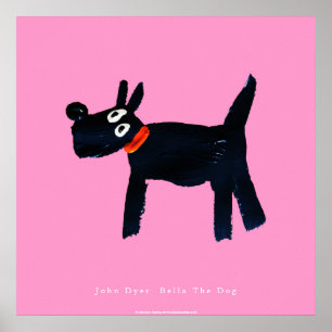 Kunst Poster: Bella The Scotty Dog Poster