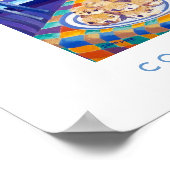 Kunst Poster: Cornish Tea Time. ( Cornish Blue ) Poster (Hoek)