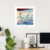 Kunst Poster: Daisies & Violets, St Mawes, Cornwal Poster (Thuiskantoor)