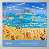 Kunst Poster: Eskimo-Kinderen op de Sint-Michael-b Poster (Voorkant)