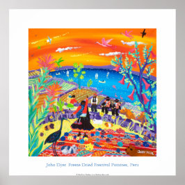 Kunst Poster: Filmtheateraardappelen Isla Taquile Poster