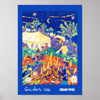 Kunst Poster: Gidsen 100 jaar van vun! Poster