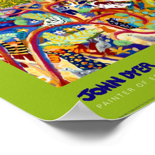 Kunst Poster: Limoen schilder van Eden Poster (Hoek)