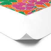 Kunst Poster: Zingend en Zingend, Hanbury Garden Poster (Hoek)