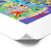 Kunst Poster: Zoomen rond. Nieuwsdierentuin. Darwi Poster (Hoek)