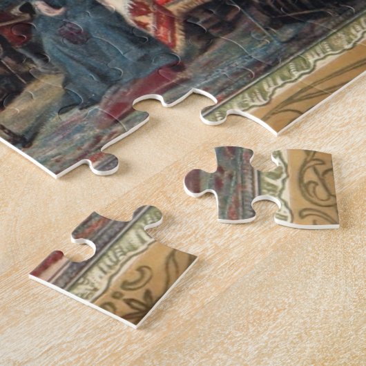  kunst puzzel legpuzzel (Zijkant)