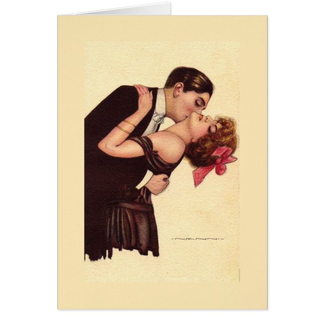  Kunst ~ Romantic Enraptured Couple (Voorkant)