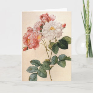 kunst Roos Flower Wenskaart Kaart