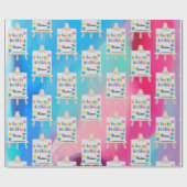 Kunst Schilderen Ambacht Kunstenaar Verf Verjaarda Cadeaupapier (Vlak)