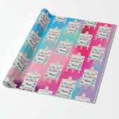 Kunst Schilderen Ambacht Kunstenaar Verf Verjaarda Cadeaupapier (Uitgerold)