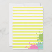 Kunst | Schilderfeest Uitnodiging (Achterkant)