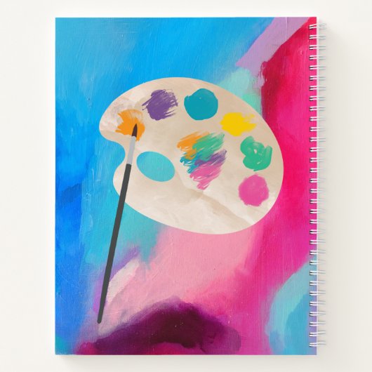 Kunst Schilderij Ambacht Kunstenaar Schetsboek Notitieboek (Achterkant)