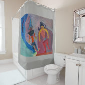 Kunst Schilderij Douchegordijn (In situ)