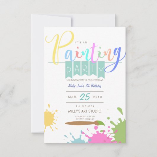 Kunst | Schilderij partij Kaart (Voorkant)