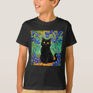 Kunst Shirt Zwarte Kat Meesterwerk Van Gogh