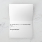 Kunst Show Uitnodiging, rood, Geel Digitaal Ontwer (Binnen)