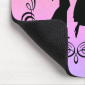  Kunst Silhouette Elegant Couple Muismat (Hoek)