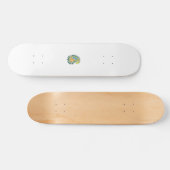 Kunst Skateboard Deck | Minimalistische Straatstij (Horizontaal)