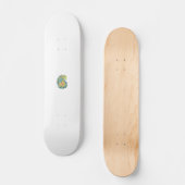 Kunst Skateboard Deck | Minimalistische Straatstij (Voorkant)