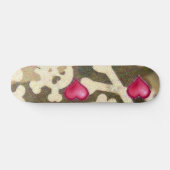 Kunst/Skulls Camo Kijk Skateboard (Horizontaal)
