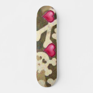 Kunst/Skulls Camo Kijk Skateboard