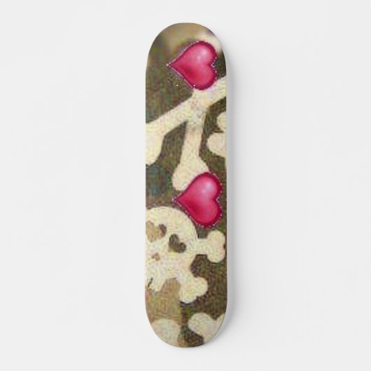 Kunst/Skulls Camo Kijk Skateboard (Voorkant)
