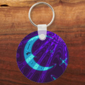 Kunst/Sleutelhanger met moon en sterren/Fantasy Sleutelhanger (Voorkant)