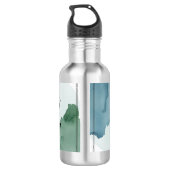 Kunst spreekt waar woorden falen 2 waterfles  (Achterkant)