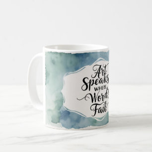 Kunst spreekt waar woorden falen 3 koffiemok