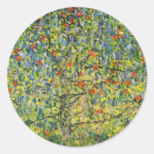 Kunst stickers Gustav Klimt schilderen De appelboo