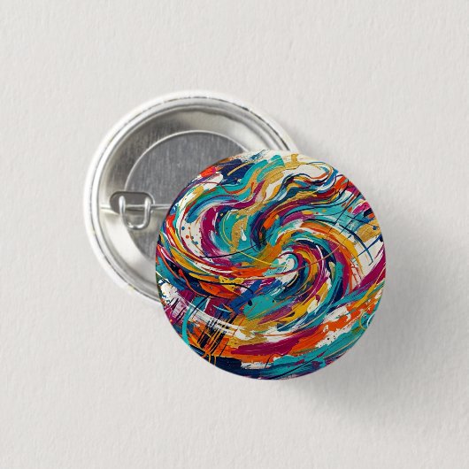 Kunst & Stijl Ronde Button 3,2 Cm (Voorkant /achterkant)
