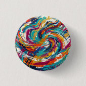 Kunst & Stijl Ronde Button 3,2 Cm (Voorkant)