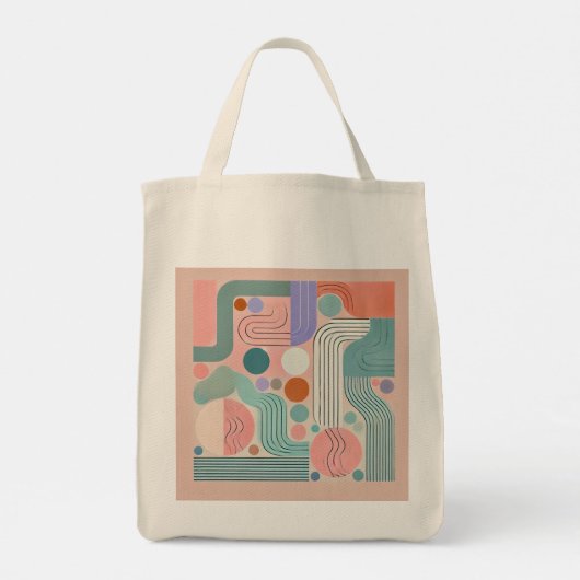  kunst Stijl tas (Achterkant)