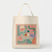  kunst Stijl tas (Voorkant)