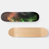 Kunst Stucco Mosaic Nebula Cluster Skateboard (Horizontaal)