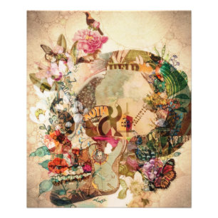 Kunst  suikerrietvloeren foto afdruk