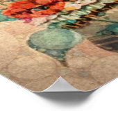 Kunst  suikerrietvloeren poster (Hoek)