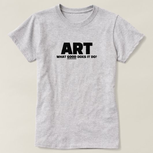 Kunst T-shirt (Design voorkant)