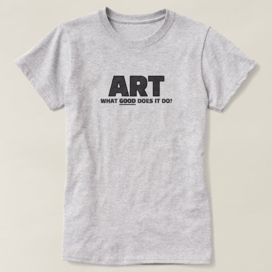 Kunst T-shirt (Design voorkant)