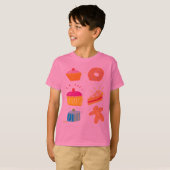 Kunst T-Shirt: Lieverd koekjes T-shirt (Voorkant volledig)