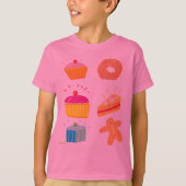 Kunst T-Shirt: Lieverd koekjes T-shirt (Voorkant)