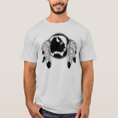 Kunst T-shirt met standaard T-shirt (Voorkant)